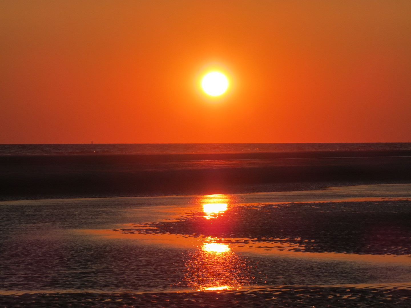 Sonnenaufgang auf Langeoog