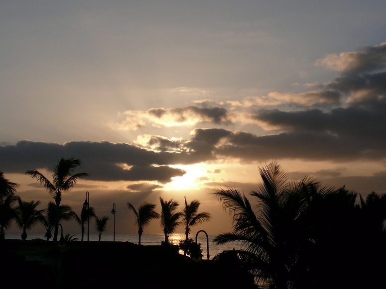 Sonnenaufgang auf Lanzarote (1)