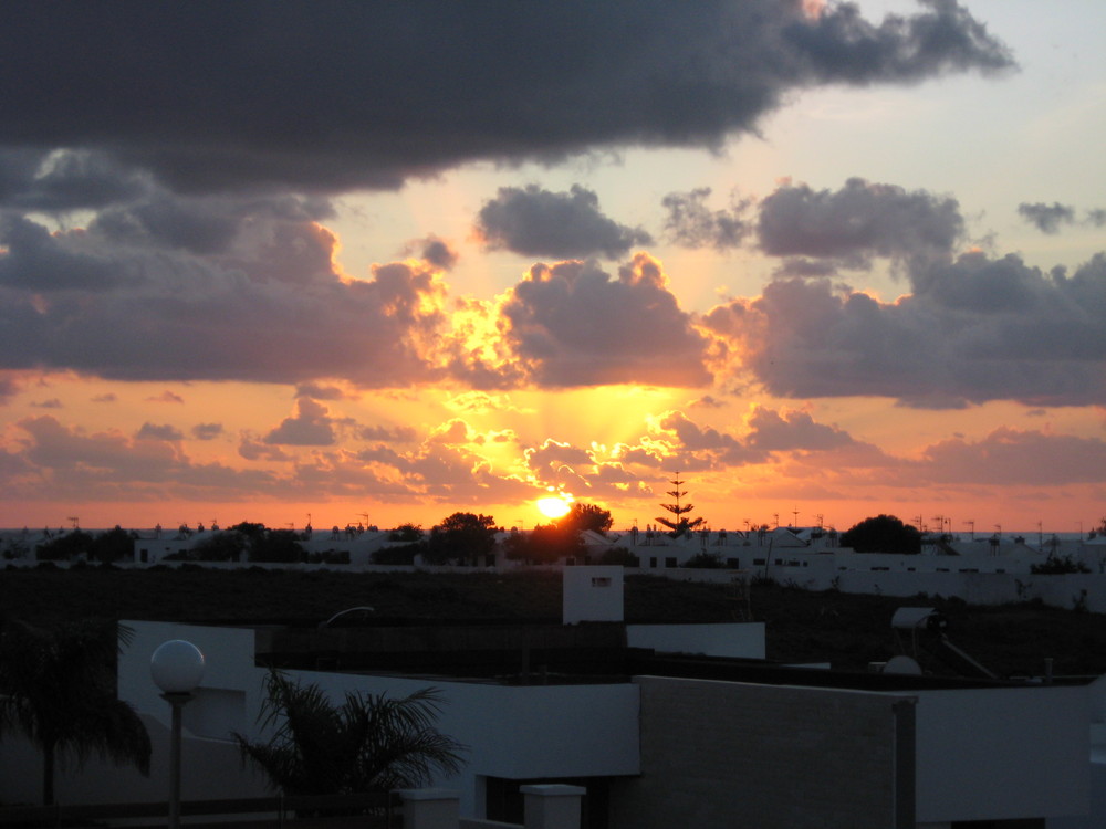 Sonnenaufgang auf Lanzarote