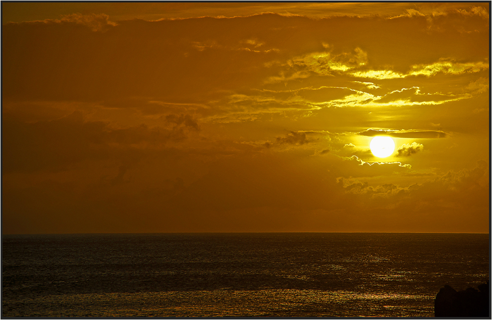 Sonnenaufgang auf Lanzarote