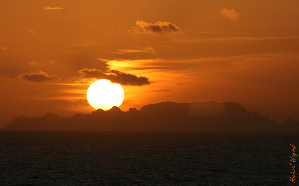 Sonnenaufgang auf Madeira