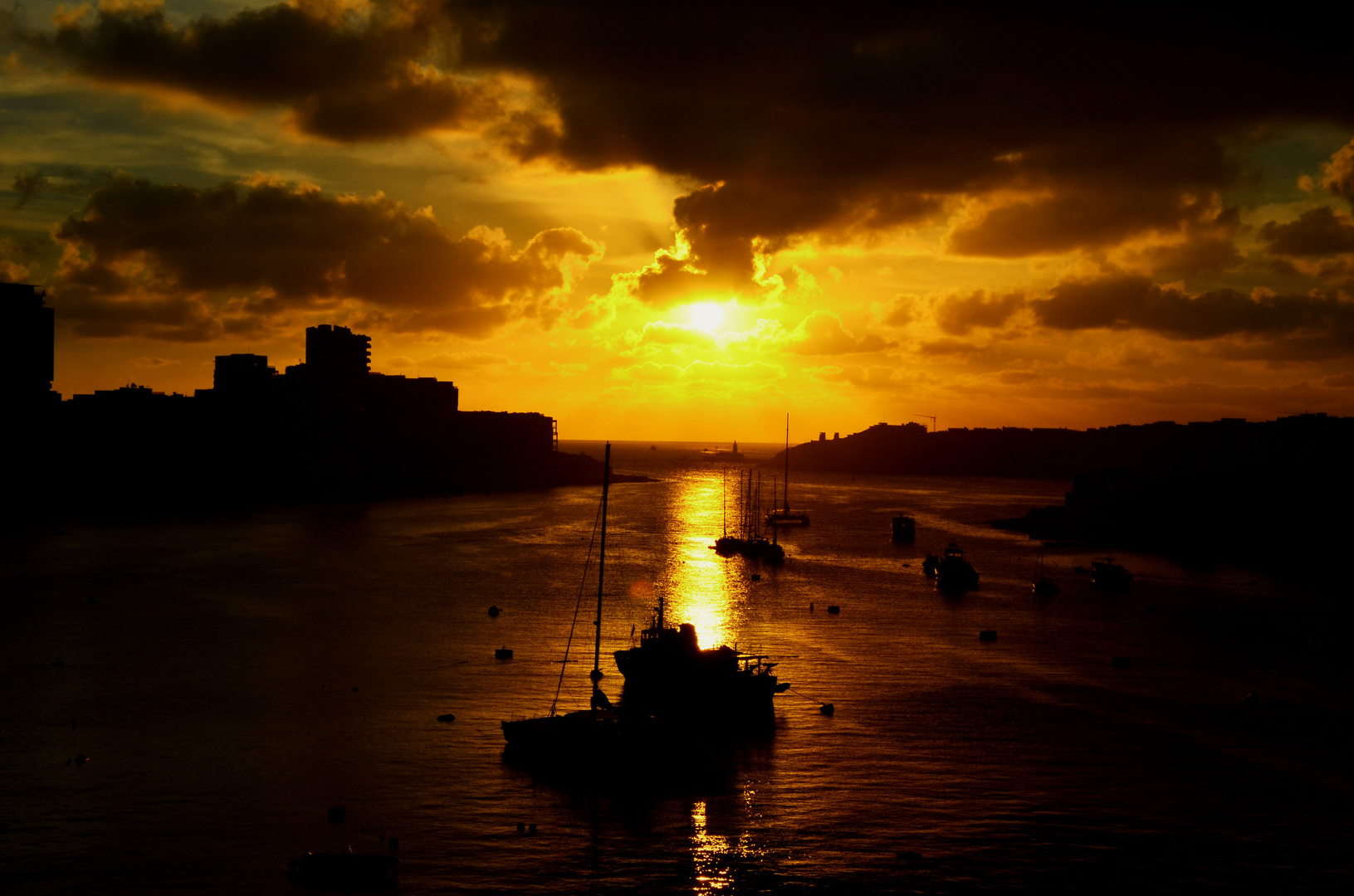 Sonnenaufgang auf Malta
