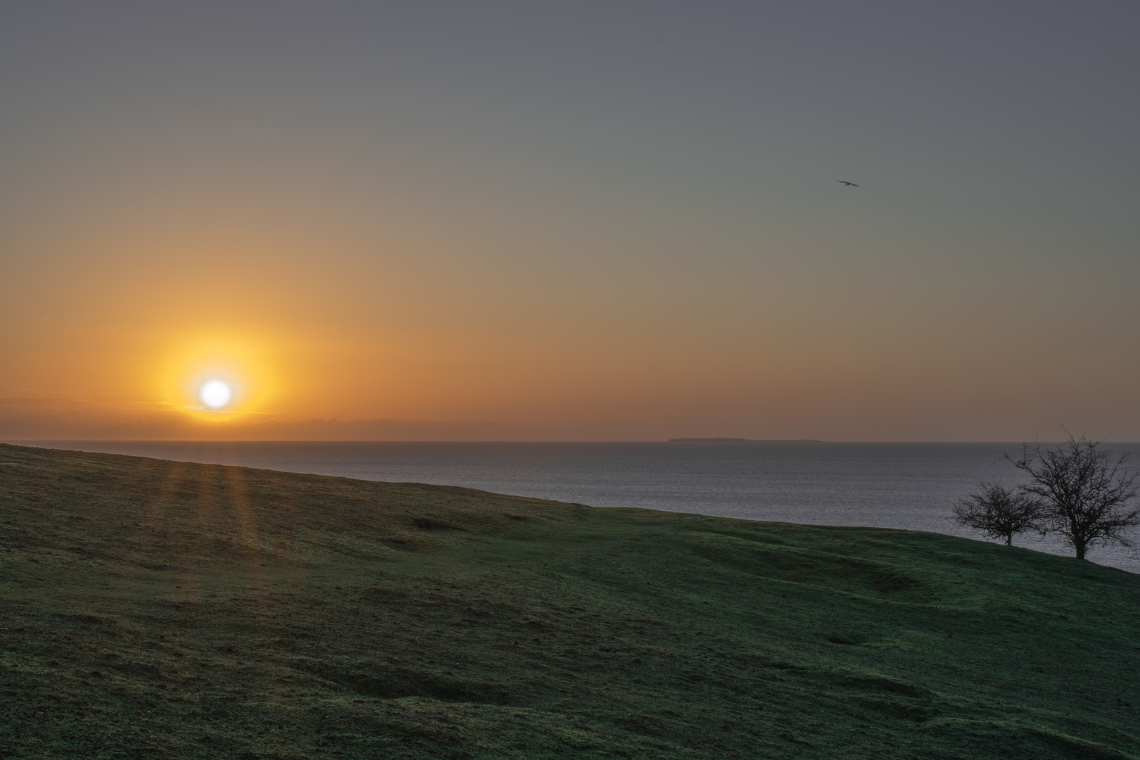 Sonnenaufgang auf Mönchgut