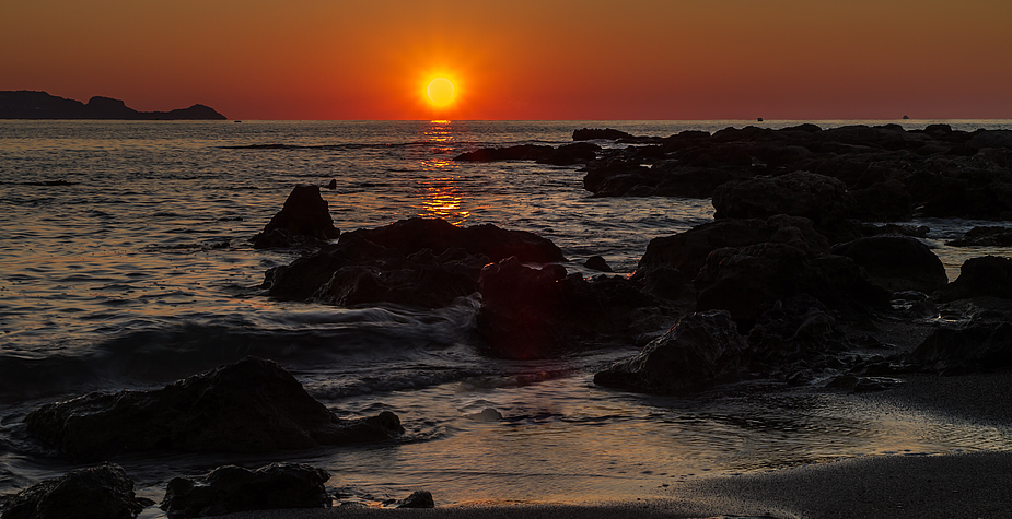 Sonnenaufgang auf Rhodos