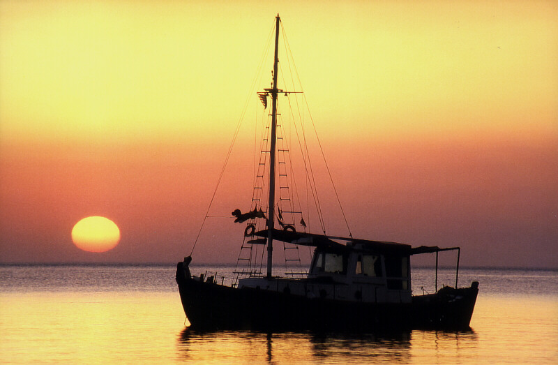 Sonnenaufgang auf Rhodos