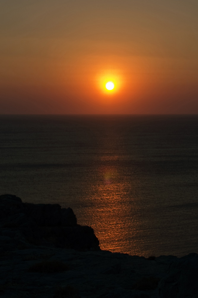 Sonnenaufgang auf Rhodos