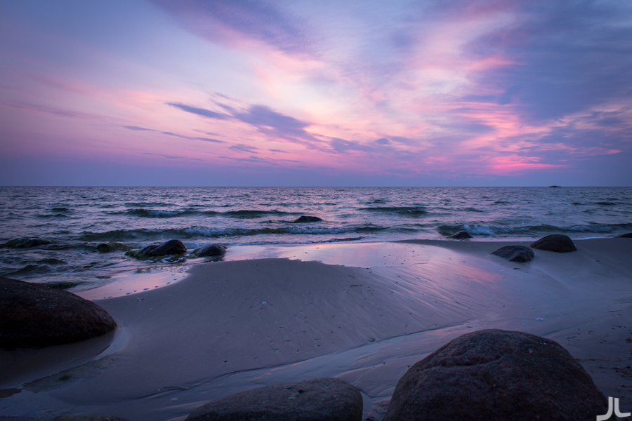 Sonnenaufgang auf Rügen