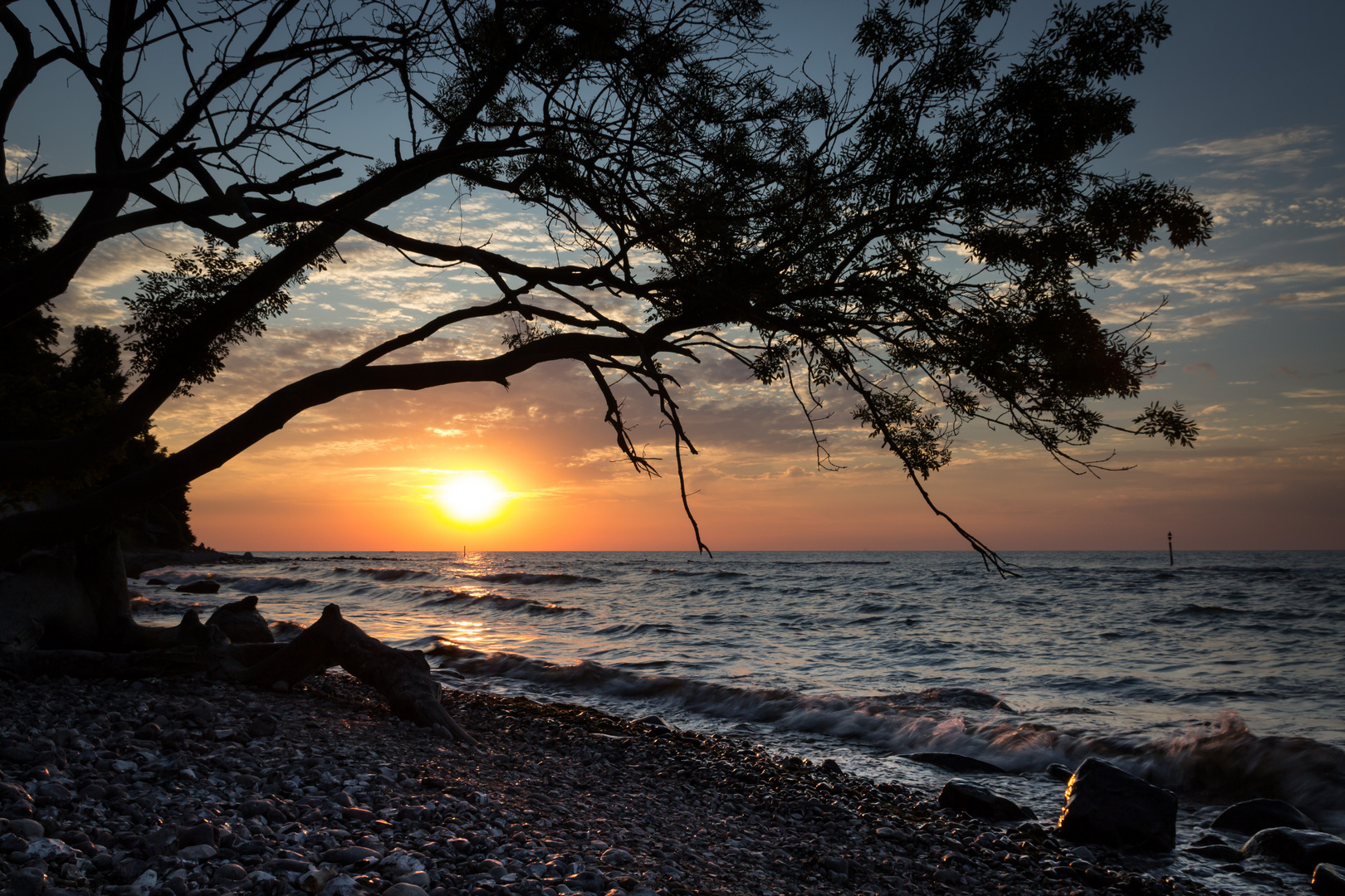 Sonnenaufgang auf Rügen