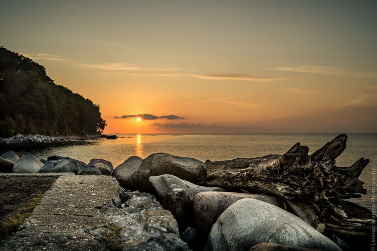 Sonnenaufgang auf Rügen