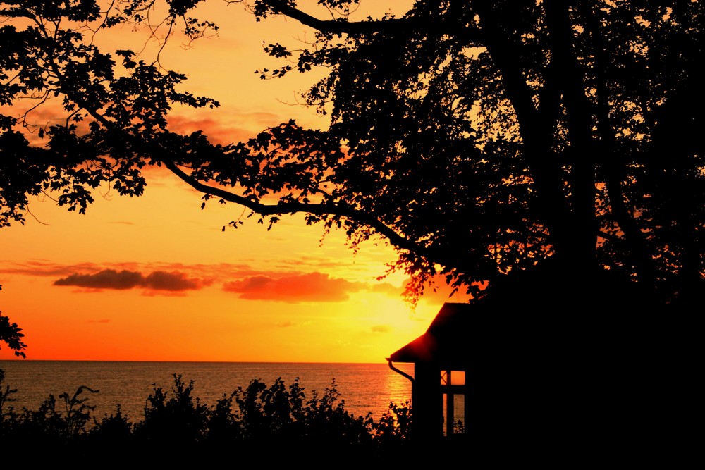 Sonnenaufgang auf Rügen