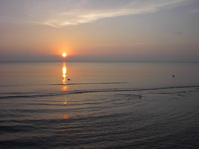 Sonnenaufgang auf Rügen