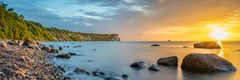 Sonnenaufgang auf Rügen, Blick auf Kap Arkona