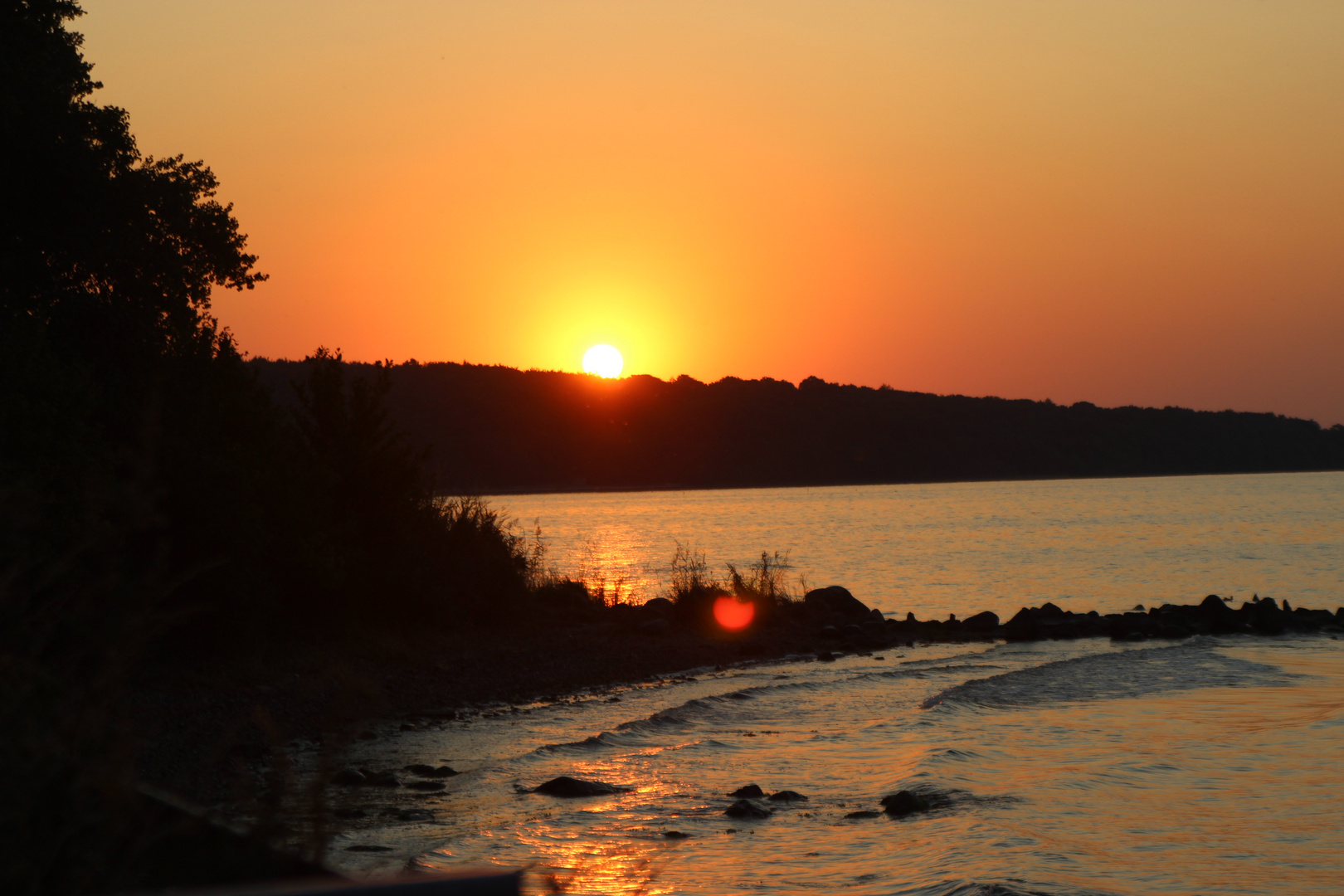 Sonnenaufgang auf Rügen