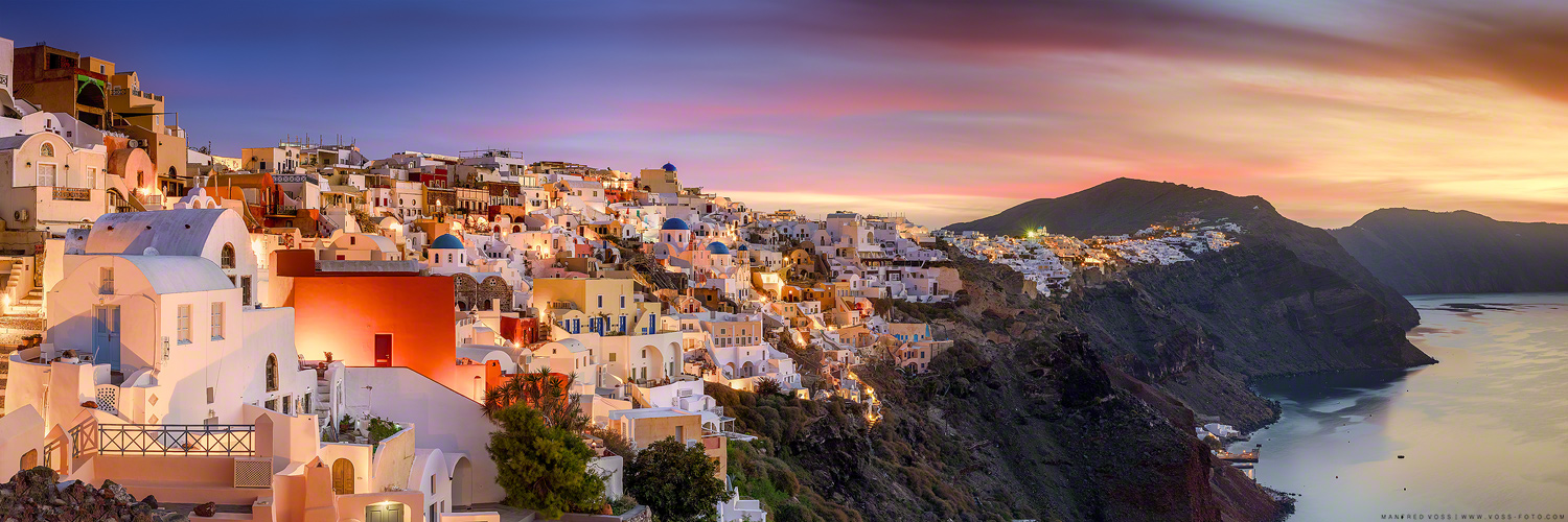 Sonnenaufgang auf Santorin