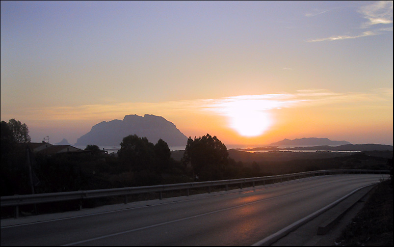 Sonnenaufgang auf Sardinien
