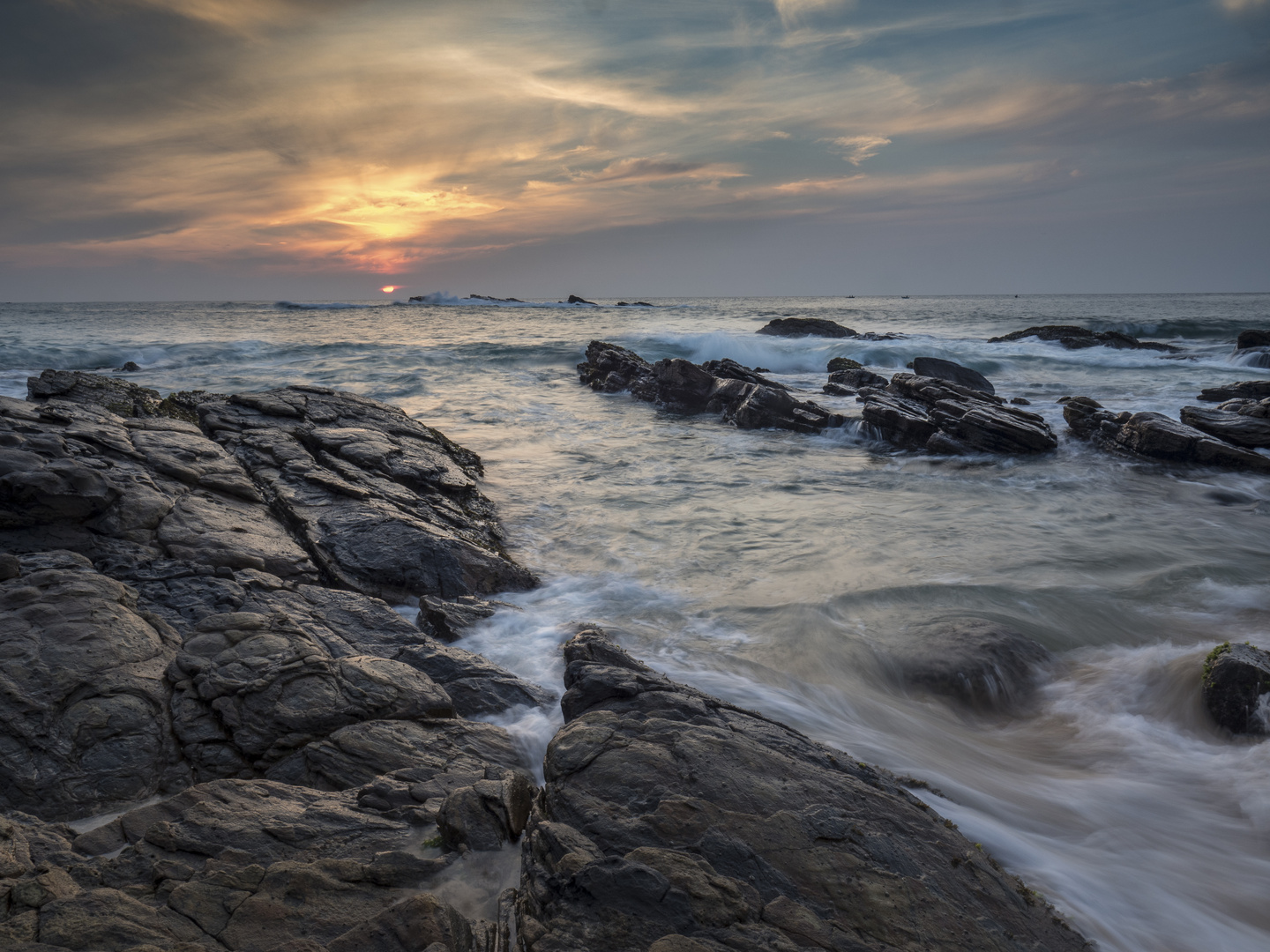 Sonnenaufgang auf Sri Lanka