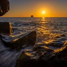 Sonnenaufgang auf Stromboli