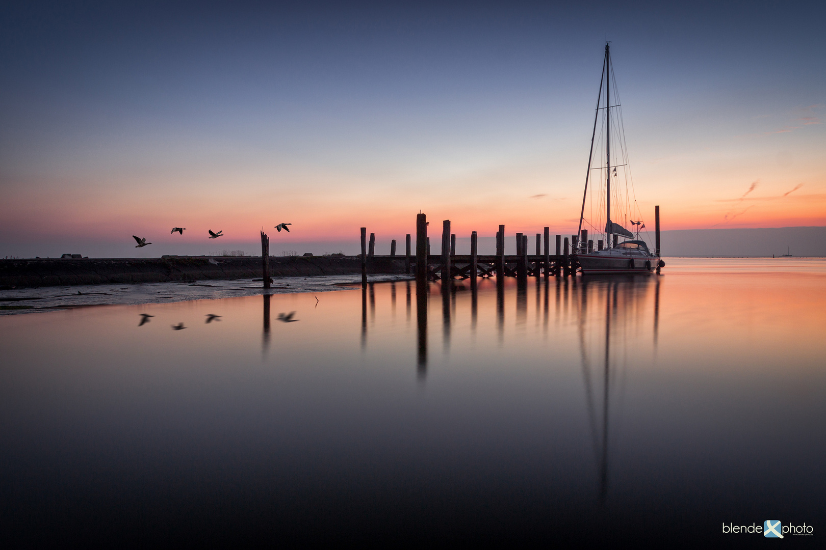 Sonnenaufgang auf Texel