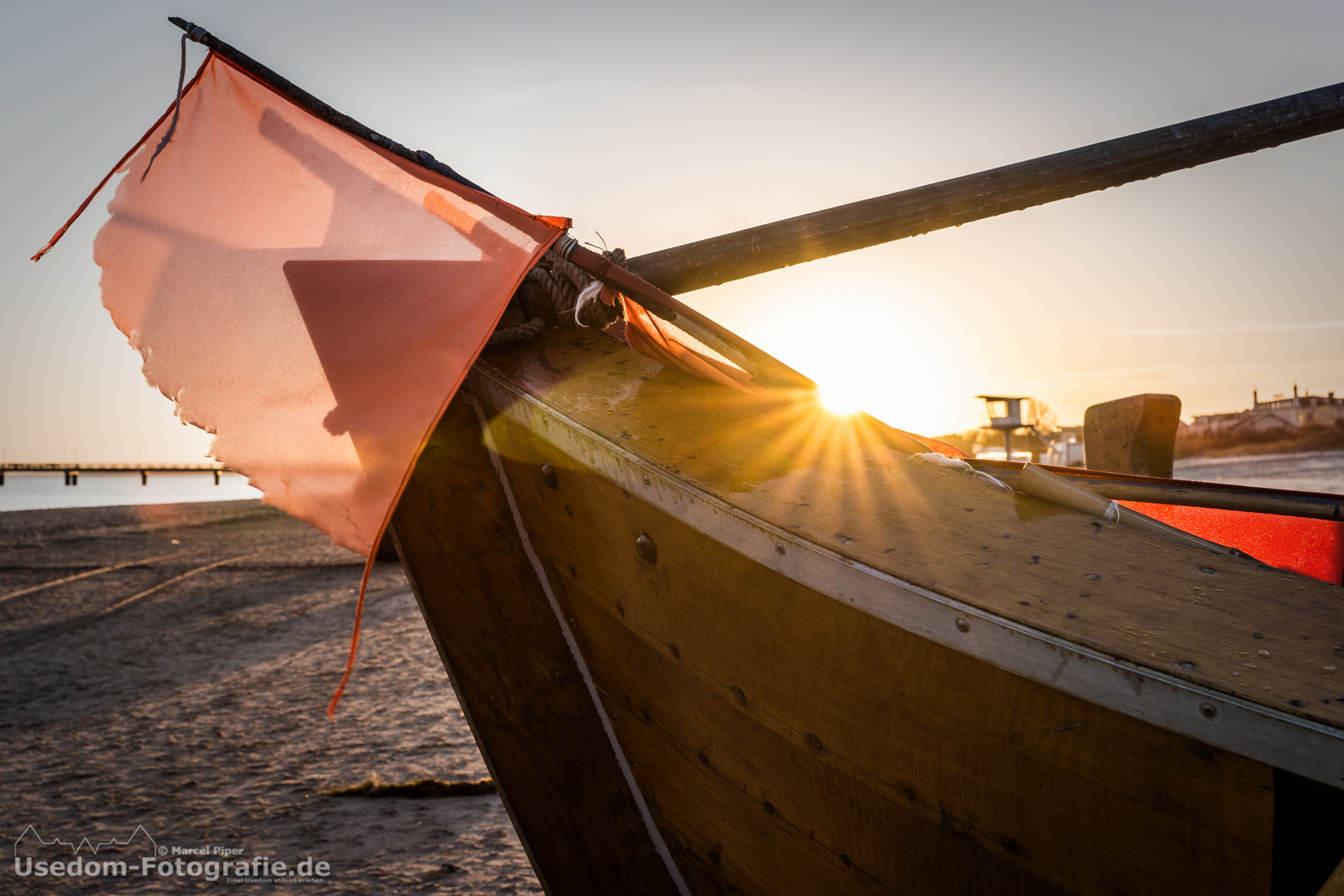 Sonnenaufgang auf Usedom 23.12.2013