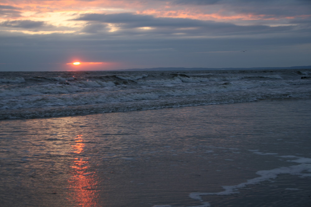 Sonnenaufgang auf Usedom