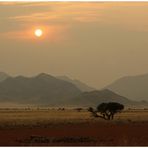 Sonnenaufgang auf Wolwedans