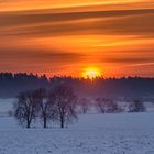 Sonnenaufgang bei -19°C