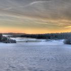 Sonnenaufgang bei - 5 Grad C°