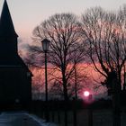 Sonnenaufgang bei Aachen