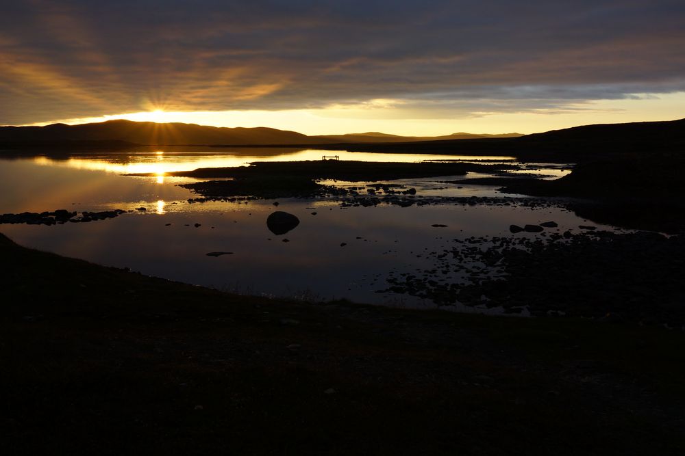 Sonnenaufgang bei Besso