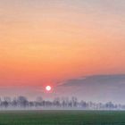 Sonnenaufgang bei Bethenhausen nahe Gera