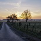 sonnenaufgang bei bückeburg