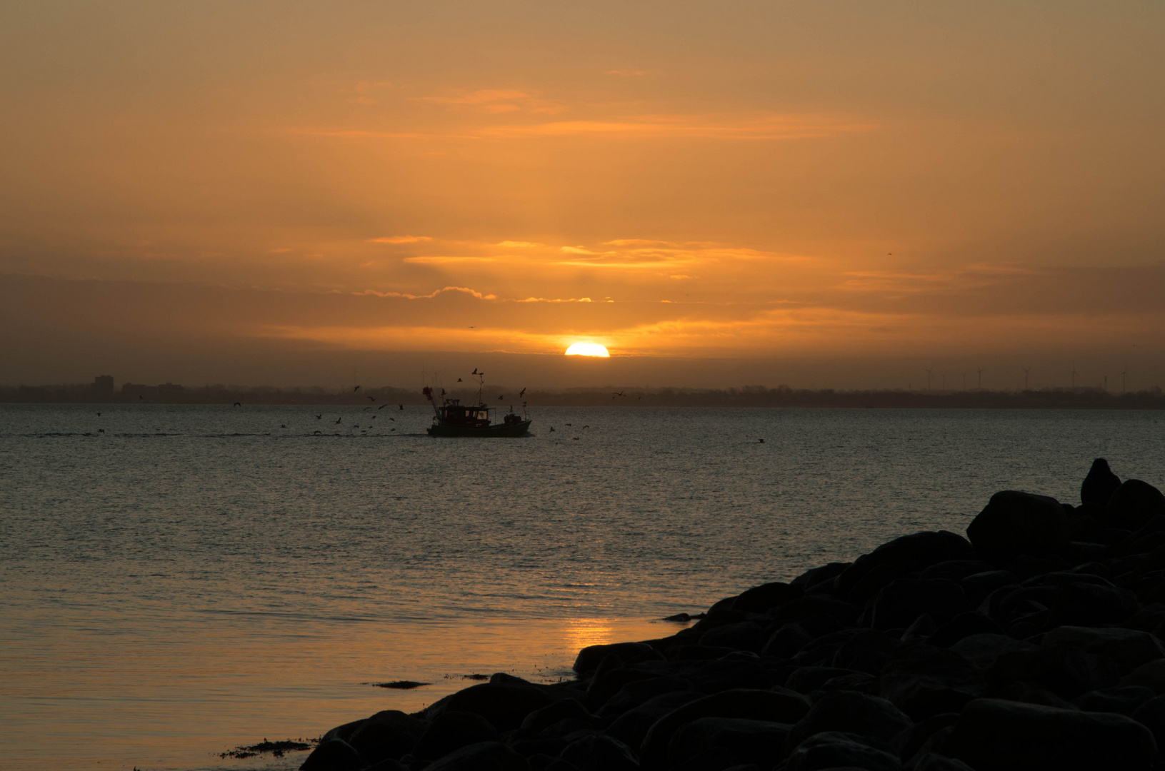 Sonnenaufgang bei Bülk 2