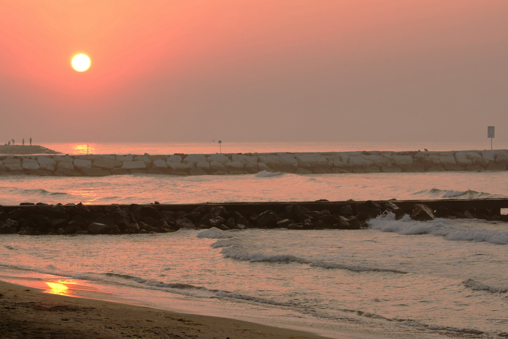 Sonnenaufgang bei Caorle