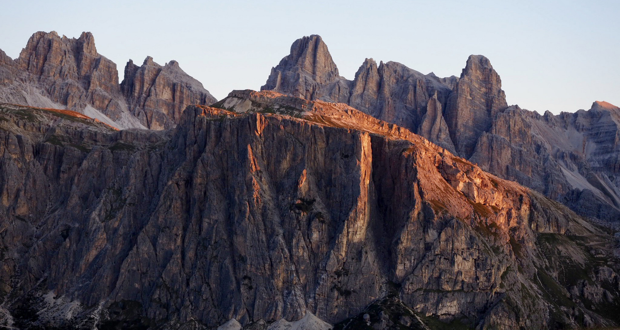 Sonnenaufgang bei den cinque Torre