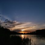 Sonnenaufgang bei den Waldteichfreunden / Dresden