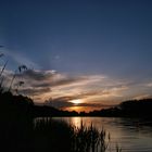 Sonnenaufgang bei den Waldteichfreunden / Dresden