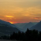 Sonnenaufgang bei der Heimreise