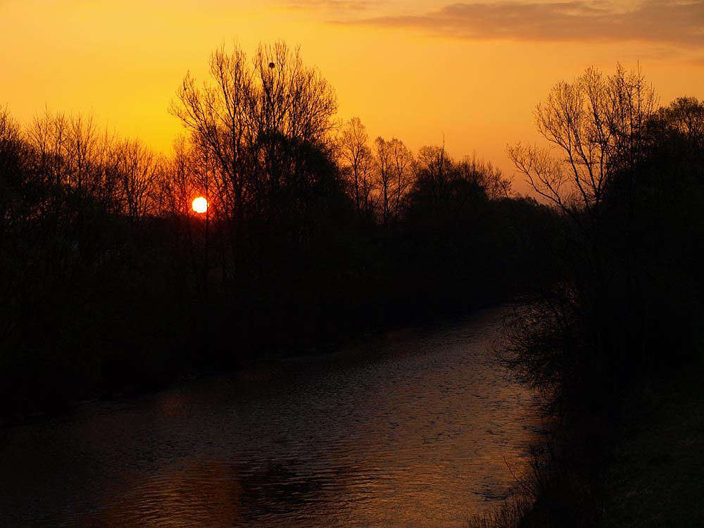 Sonnenaufgang bei der Lafnitz