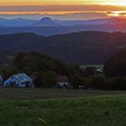 Sonnenaufgang bei der neuen Lutherlinde zwischen Maxen und Schmorsdorf