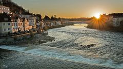 Sonnenaufgang bei der Steyer Mündung