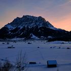 Sonnenaufgang bei der Zugspitze