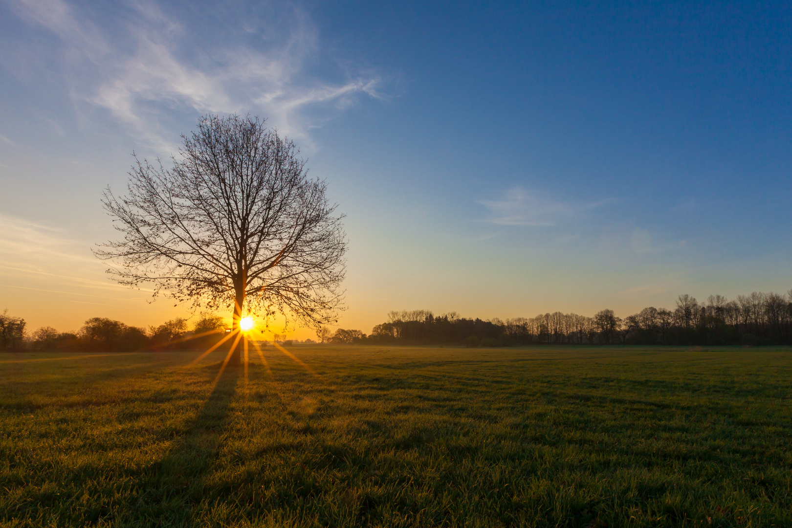 Sonnenaufgang bei Emmering