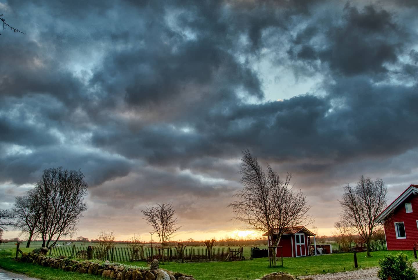 Sonnenaufgang bei Fehrmann