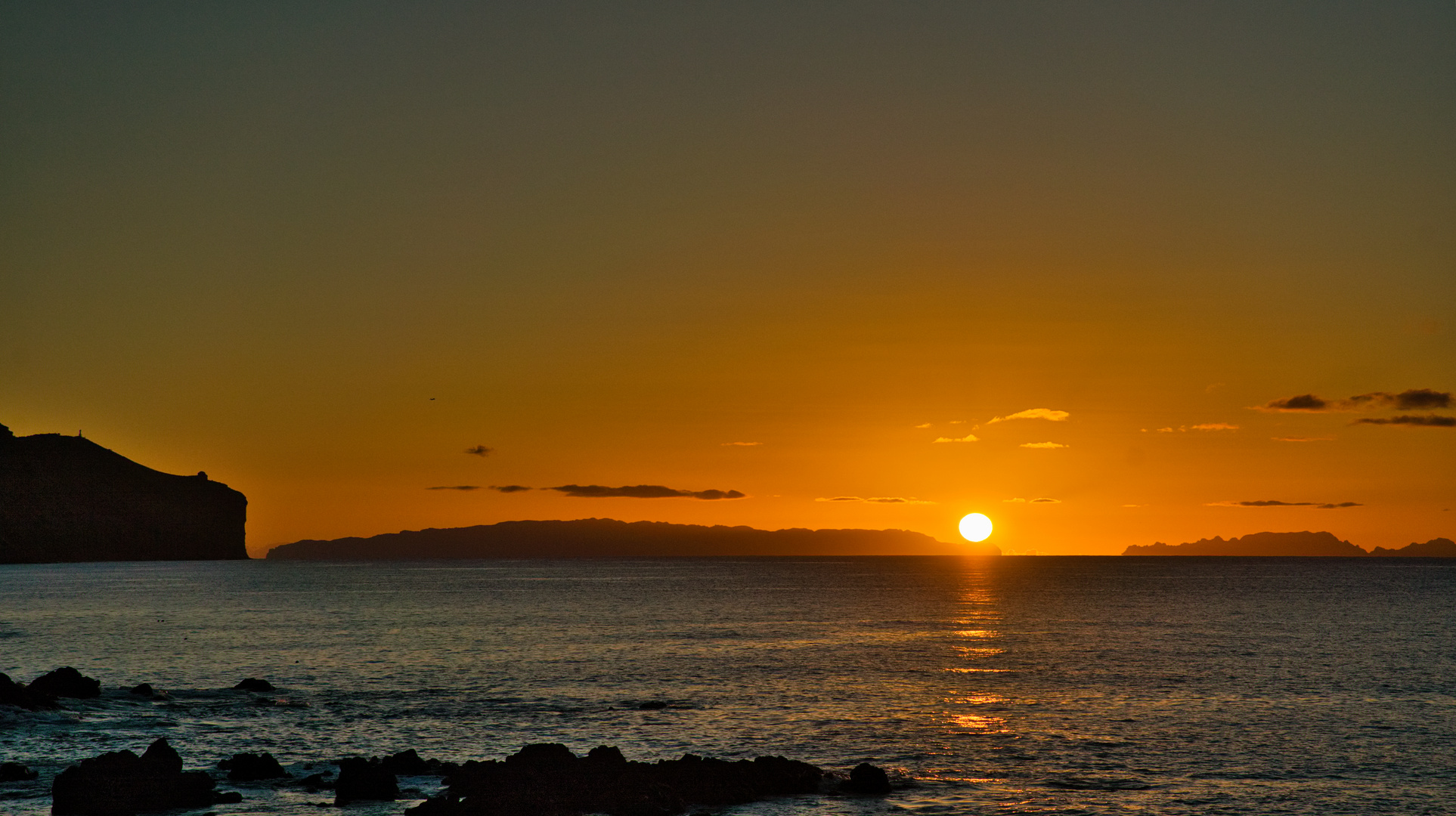 Sonnenaufgang bei Funchal