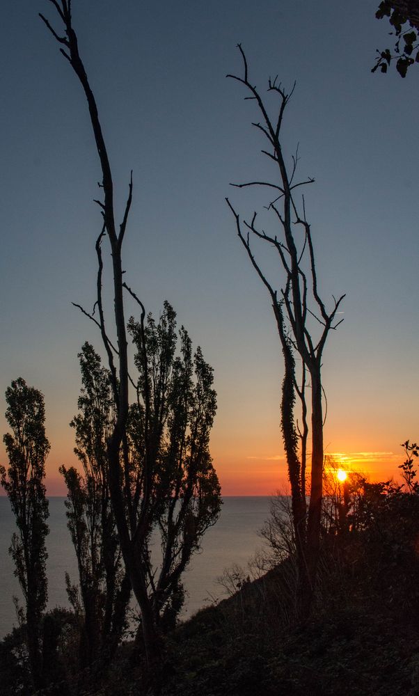 Sonnenaufgang bei Gabbice Monte