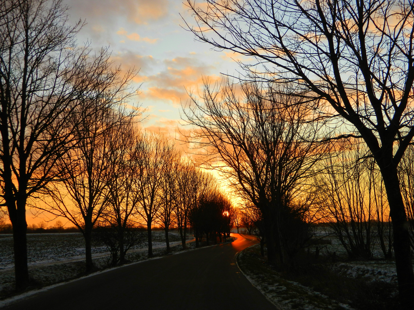 Sonnenaufgang bei Gettorf