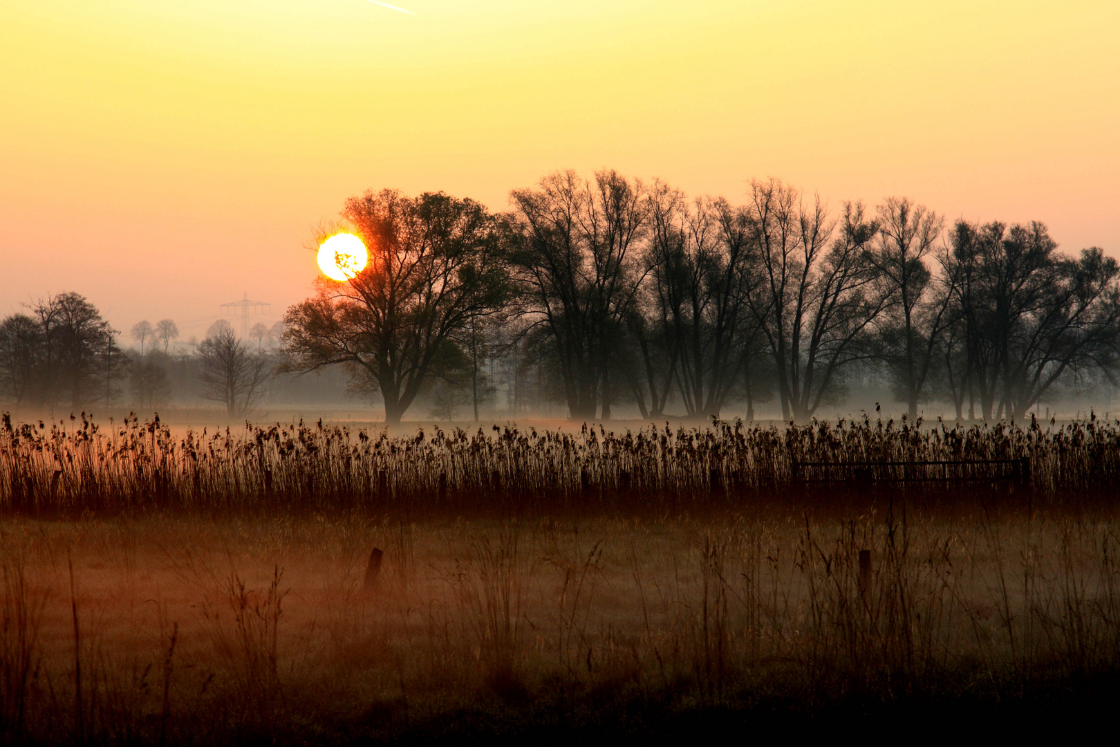 Sonnenaufgang bei Glentorf