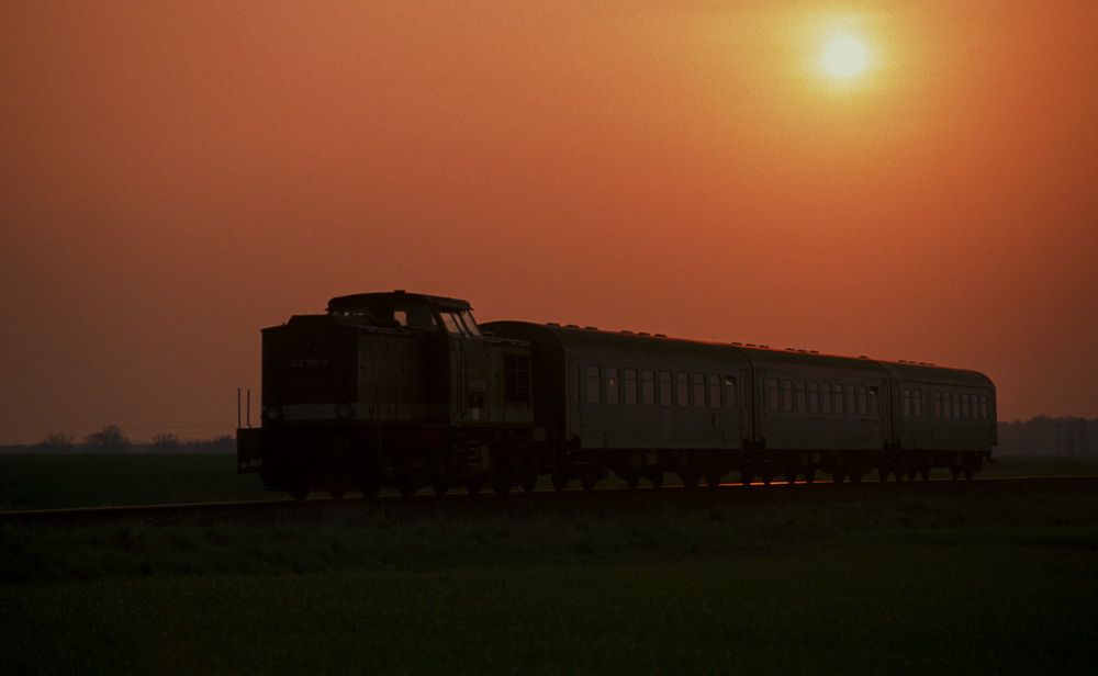 Sonnenaufgang bei Groß Lüsewitz