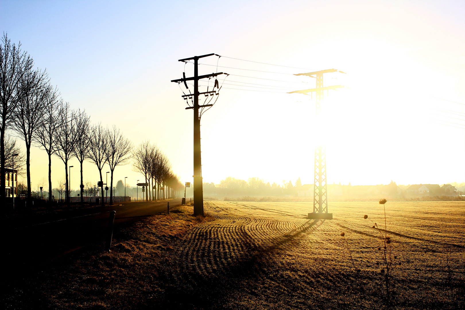 Sonnenaufgang bei Harting