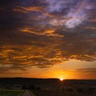 Sonnenaufgang bei Herrenberg